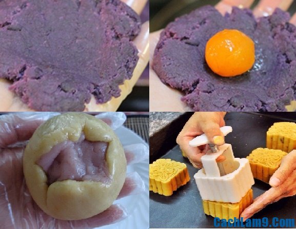 Làm bánh trung thu khoai môn trứng muối thơm ngon: Bí quyết làm bánh trung thu khoai môn trứng muối ngon, hấp dẫn tại nhà