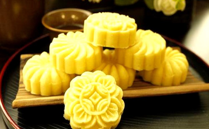 Bước 5 Tạo hình bánh và nướng bánh Bánh đậu xanh khô